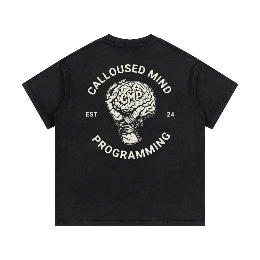 CMP Core Tshirt - Washed Black