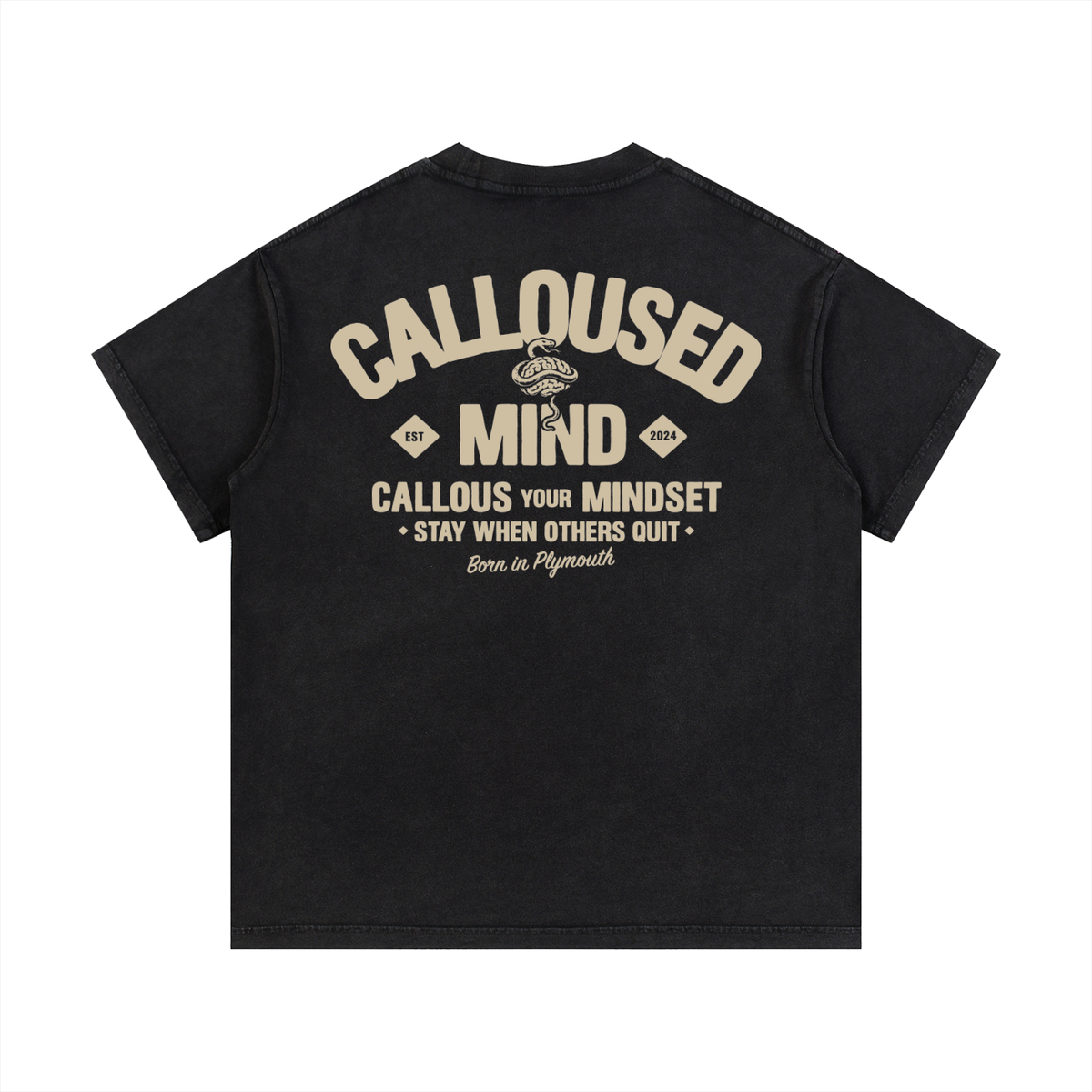 CMP Roots T-Shirt - Washed Black