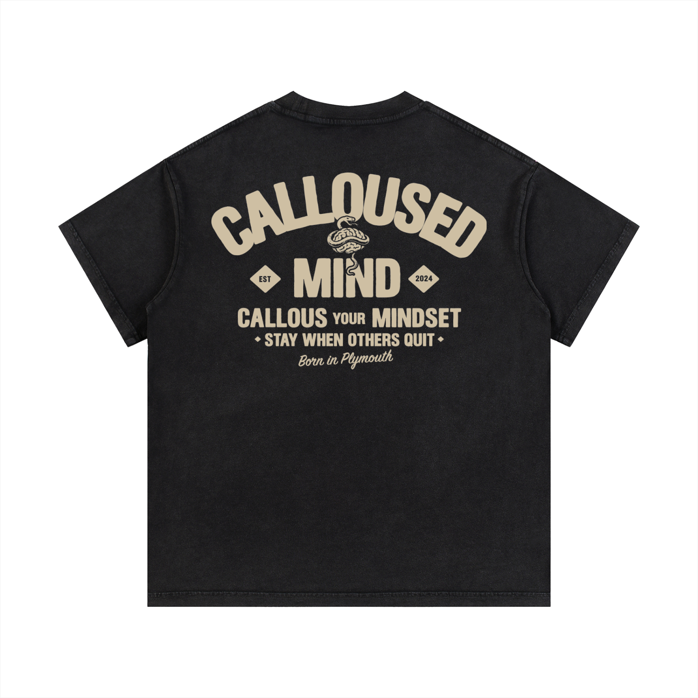 CMP Roots T-Shirt - Washed Black