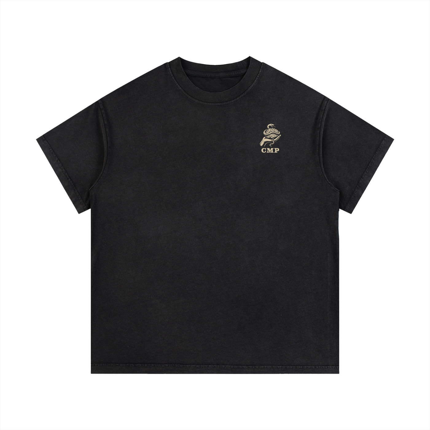 CMP Evolve T-Shirt - Washed Black